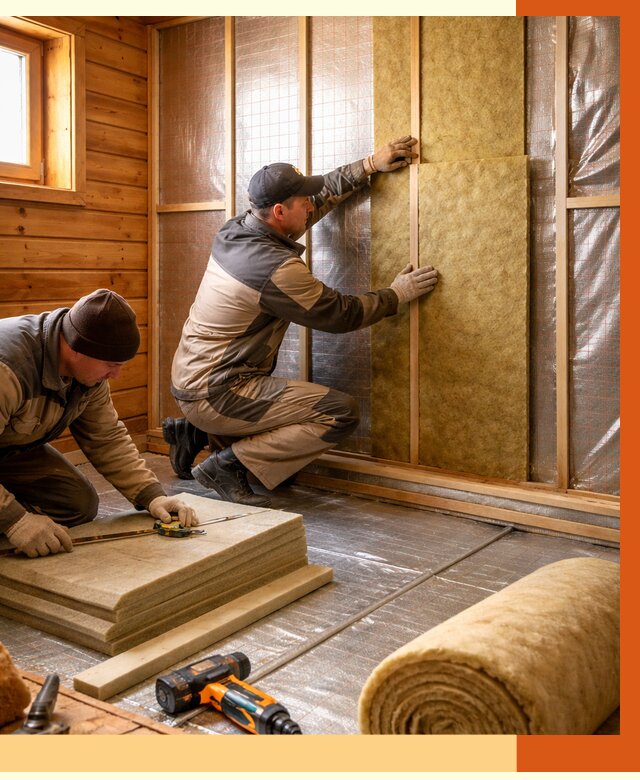 Утепление бани изнутри в Архангельске под ключ от 4318 руб./м² | ТепломастерРхн