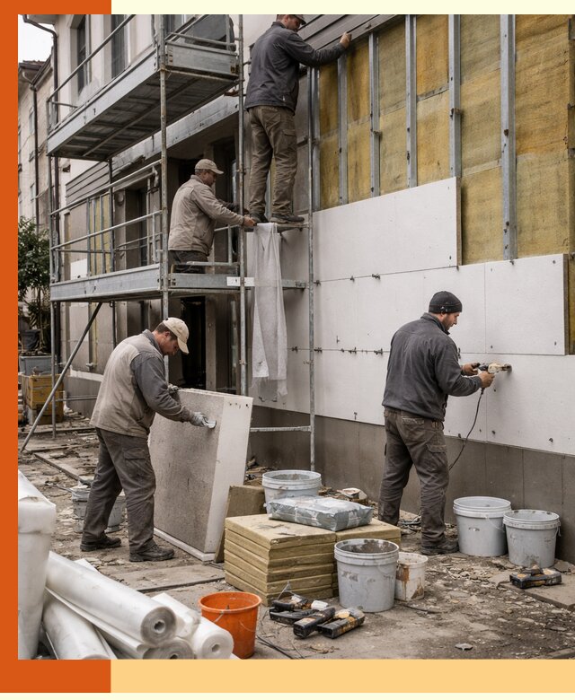 Утепление гостиницы под ключ в Архангельске с гарантией качества