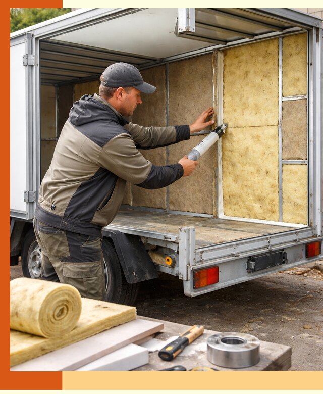 Профессиональное утепление прицепа в Архангельске для любых условий