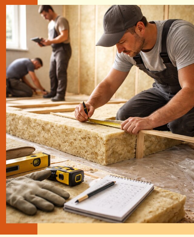 Расчет толщины утеплителя для зданий и помещений в Архангельске